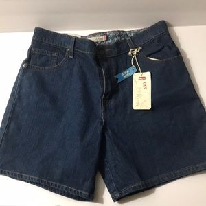 Levis Jean Shorts 14 Misses Relaxed Fit 550 Waist